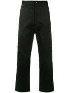 Junya Watanabe Man Classic Cropped Trousers - Black