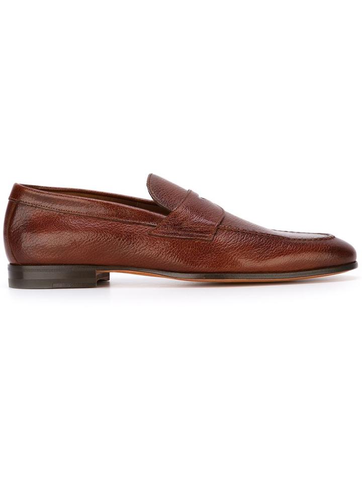 Santoni Classic Loafers