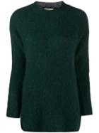 Bellerose Funnel Neck Sweater - Green