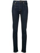 Alberta Ferretti High-rise Skinny Jeans - Blue