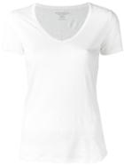 Majestic Filatures V-neck T-shirt, Women's, Size: Ii, White, Linen/flax