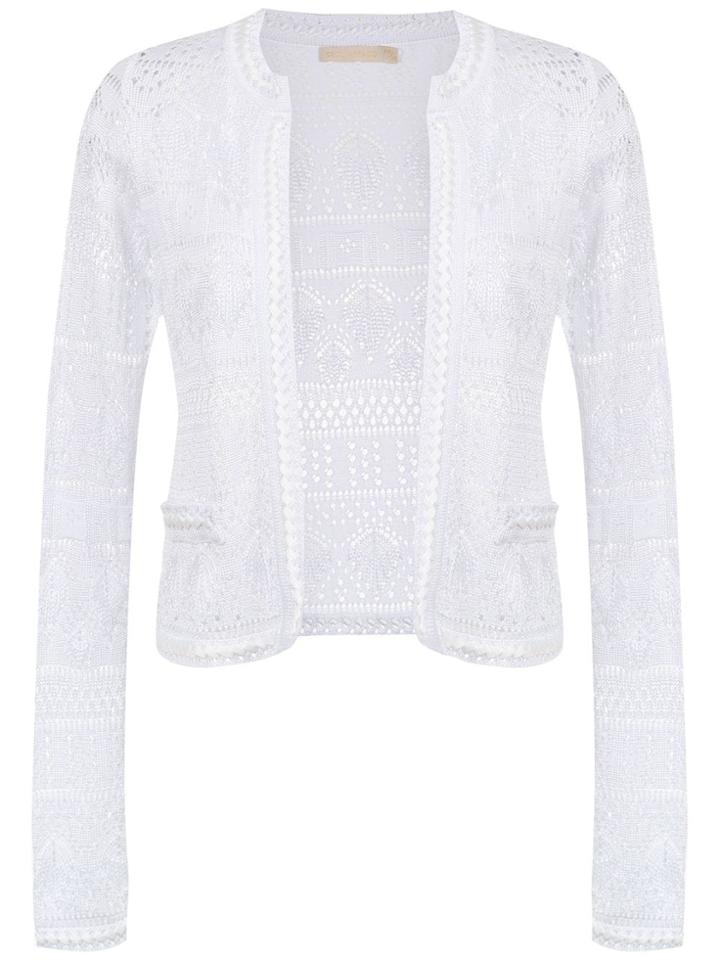 Cecilia Prado Knit Anastacia Cardigan - White