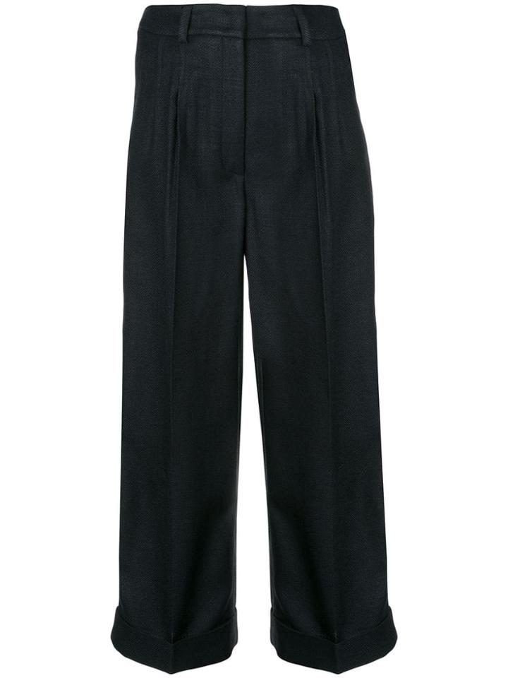 Akris Palazzo Pants - Black