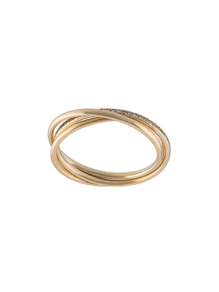 Ef Collection Multi Band Ring - Yellow & Orange