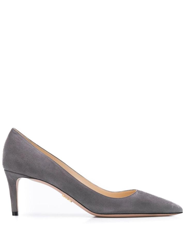 Prada Pointed-toe Pumps - Grey