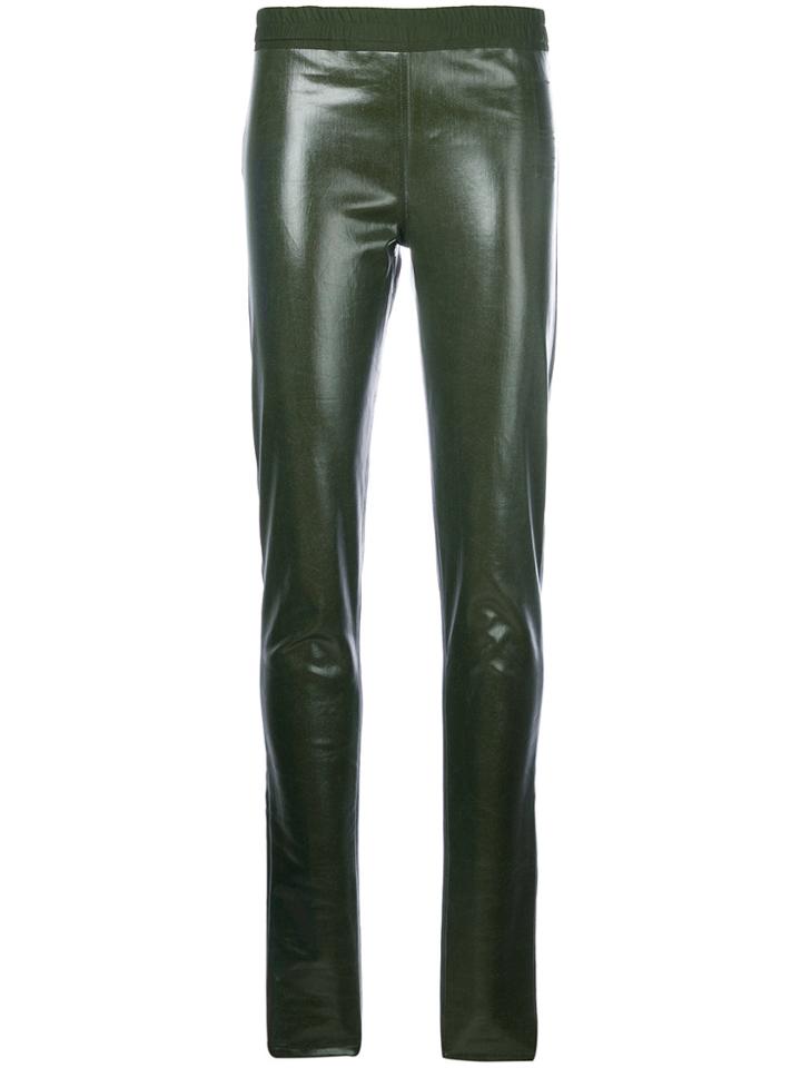 Rick Owens Drkshdw Simple Leggings - Green