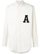 Ami Alexandre Mattiussi 'a' Patch Shirt - White