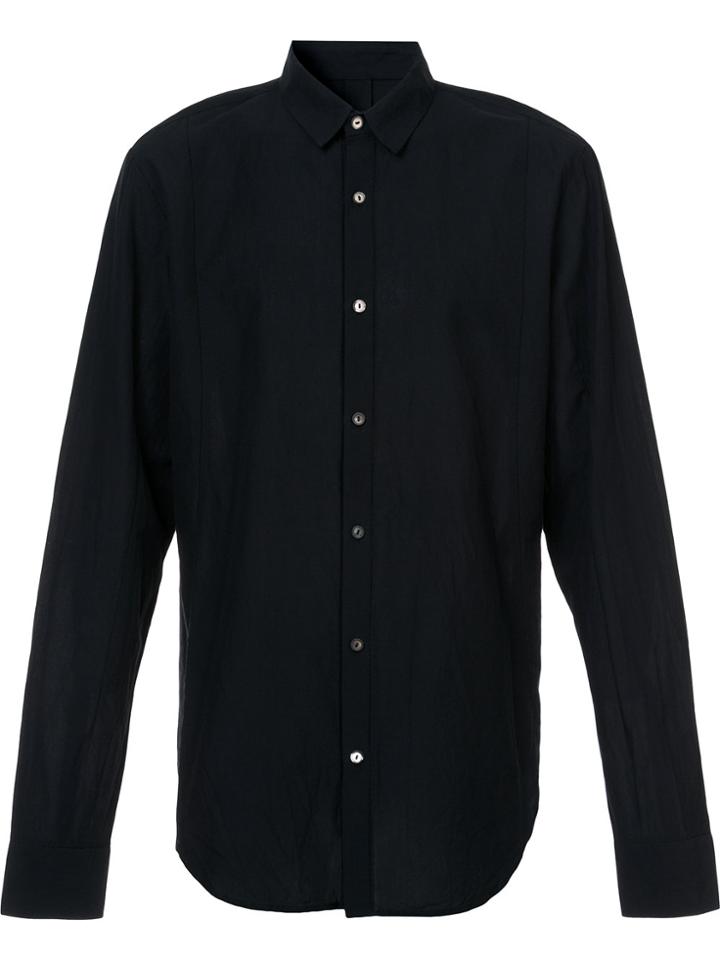 Forme D'expression Sutured Stitch Shirt - Black
