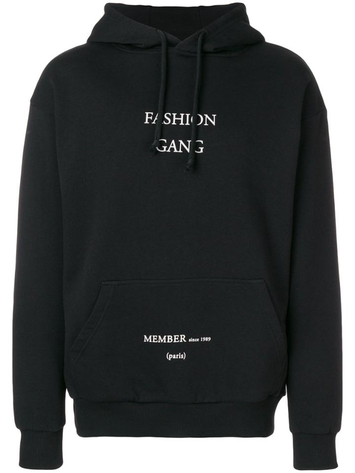 Ih Nom Uh Nit Printed Hoodie - Black