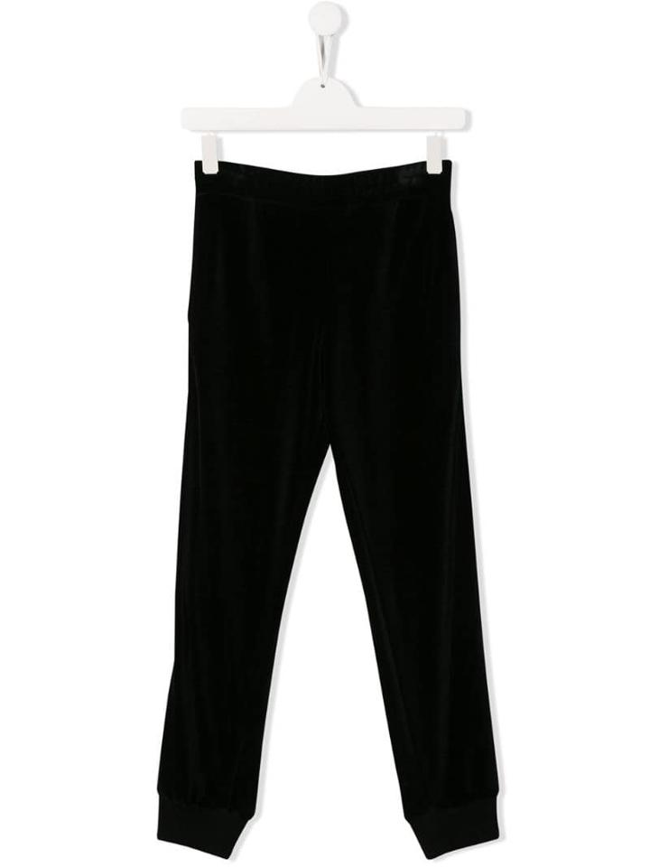 Balmain Kids Teen Logo Lined Track Pants - Black