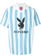 Supreme Playboy-print Top - Blue