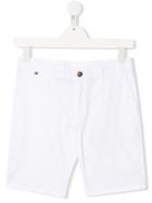 Hackett Kids Teen Chino Shorts - White