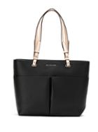 Michael Michael Kors Bedford Md Tz Pocket Tote - Black