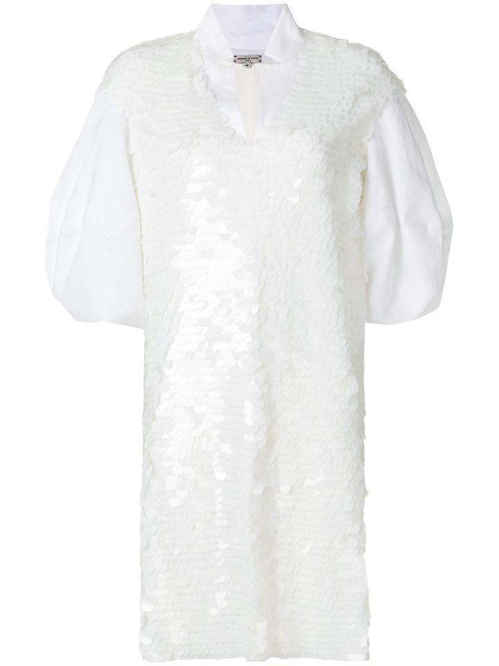 Natasha Zinko Embellished Dress - White