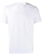 Prada Logo Embroidered T-shirt - White