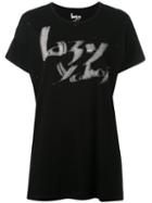 Yohji Yamamoto - Lazy Yohji T-shirt - Women - Cotton - 2, Black, Cotton
