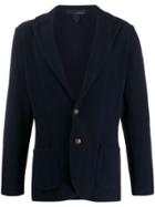 Lardini Button-down Long-sleeve Cardigan - Blue