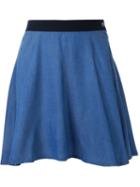 Guild Prime Denim Mini Skirt, Women's, Size: 36, Blue, Lyocell