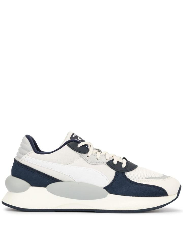 Puma Paneled Sneakers - Grey