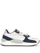 Puma Paneled Sneakers - Grey