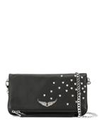 Zadig & Voltaire Rock Heart Clutch - Black