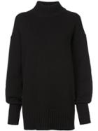 Proenza Schouler Wool Cashmere Turtleneck Sweater - Black