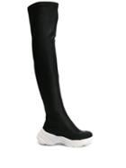 Pinko Thigh-high Boots - Black