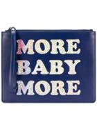 Christopher Kane More Baby More Clutch - Blue