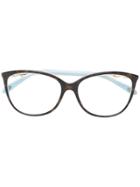 Tiffany & Co. Classic Square Glasses - Brown