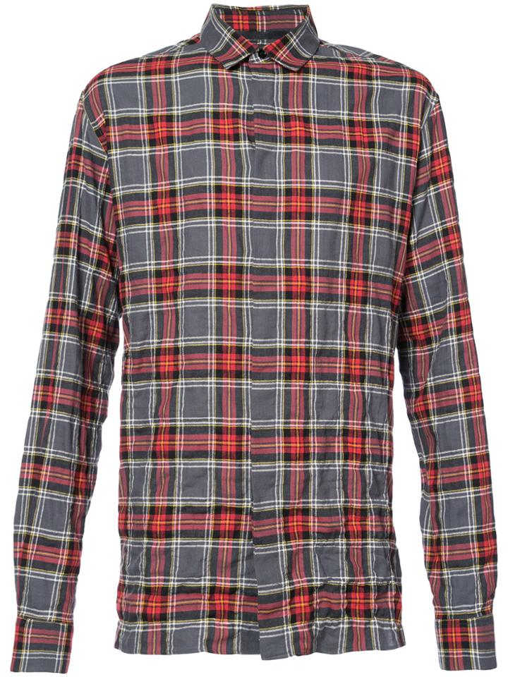 Haider Ackermann Plaid Shirt - Red