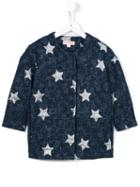 Anne Kurris Kitty Stars Coat, Girl's, Size: 12 Yrs, Blue
