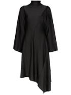 Ambush Asymmetric Midi Dress - Black