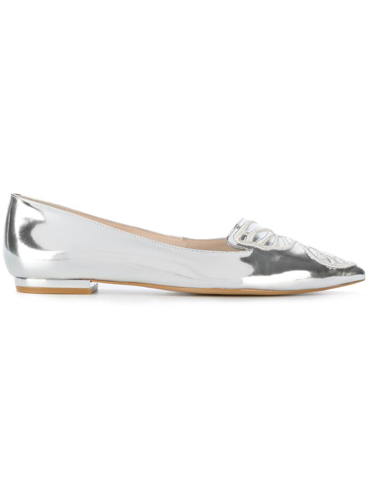 Sophia Webster Bibi Ballerina Shoes - Metallic