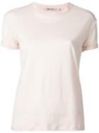 T By Alexander Wang Plain T-shirt, Women's, Size: Small, Pink/purple, Cotton
