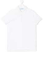 Lanvin Petite Teen Short-sleeved Polo Shirt - White