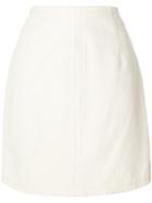 Versace Vintage Mini Fitted Skirt - White