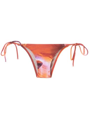 Lygia & Nanny - Printed Bikini Bottoms - Women - Polyamide - Gg, Pink/purple, Polyamide