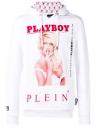 Philipp Plein Philipp Plein X Playboy Cover Hoodie - White