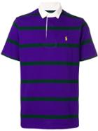Polo Ralph Lauren Shortsleveed Polo Shirt - Purple