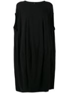 Rundholz - Round Cut Sleeveless Dress - Women - Cotton/spandex/elastane - M, Women's, Black, Cotton/spandex/elastane