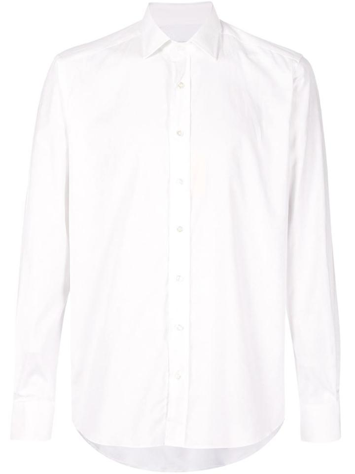 Etro Classic Shirt, Men's, Size: 38, White, Cotton