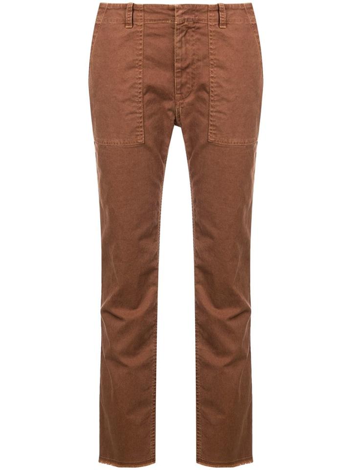 Nili Lotan Jenna Cropped Trousers - Brown
