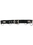 Philipp Plein Stud Embellished Belt - Black