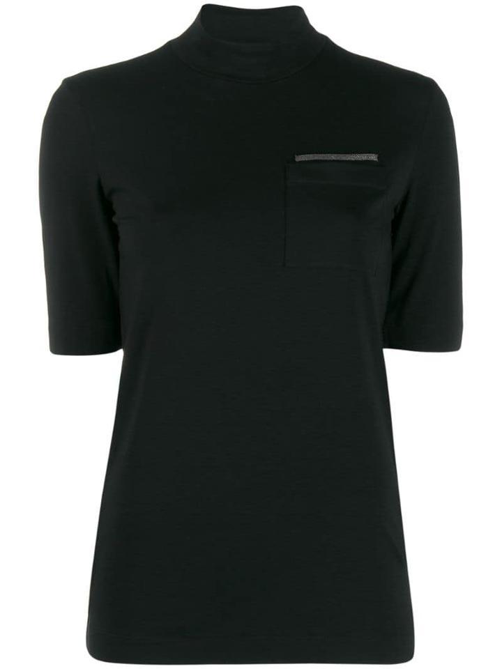 Brunello Cucinelli Patch Pocket T-shirt - Black