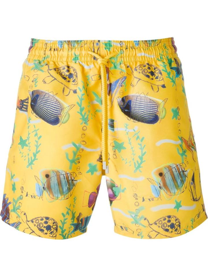 Vilebrequin Fish Print Swim Shorts