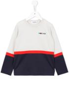 Familiar Colour Block Sweatshirt, Boy's, Size: 12 Yrs, White