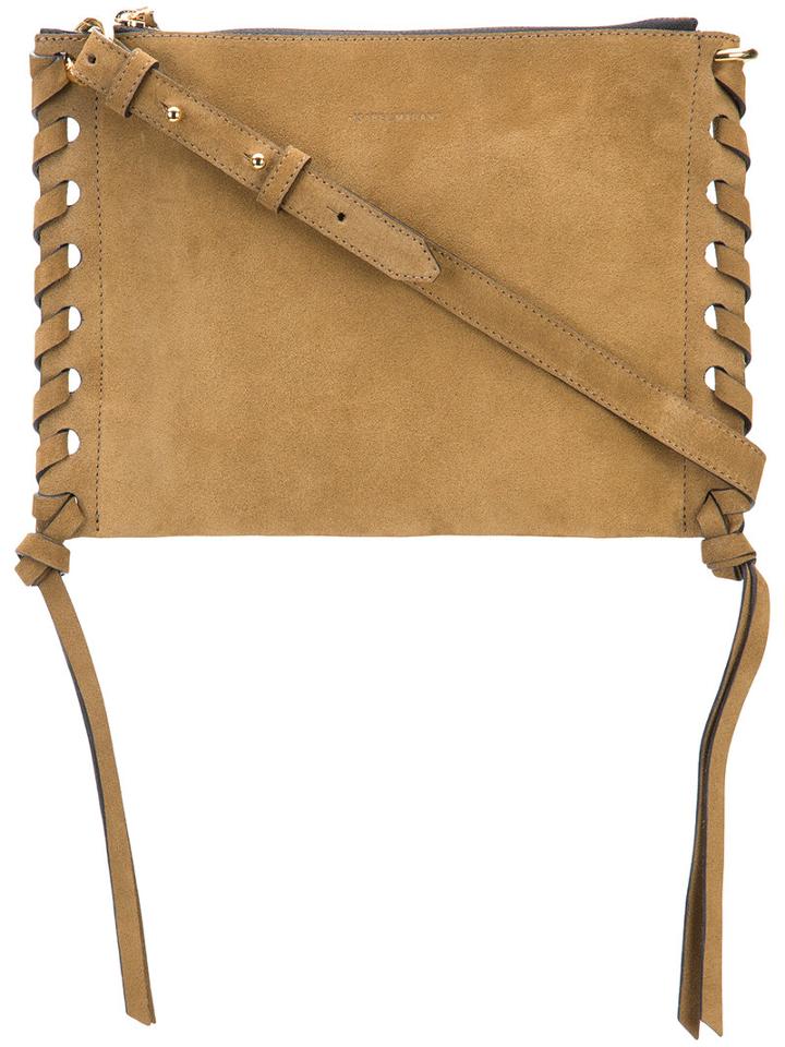 Isabel Marant - Zoe Shoulder Bag - Women - Calf Suede - One Size, Brown, Calf Suede