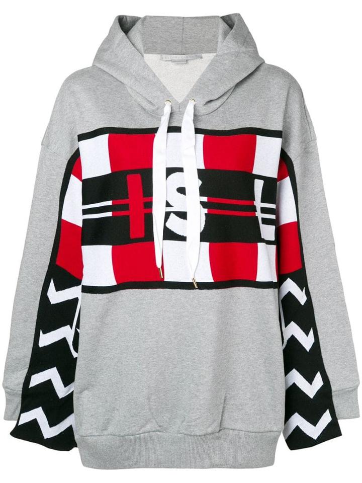 Stella Mccartney Graphic Print Hoodie - Grey