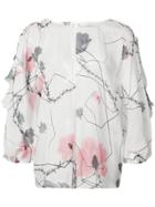 Thomas Wylde Foxglove Blouse - White