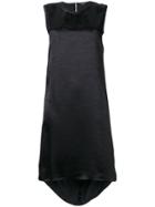 Ann Demeulemeester Sleeveless Midi Shift Dress - Black